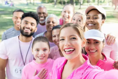 photo of people smiling